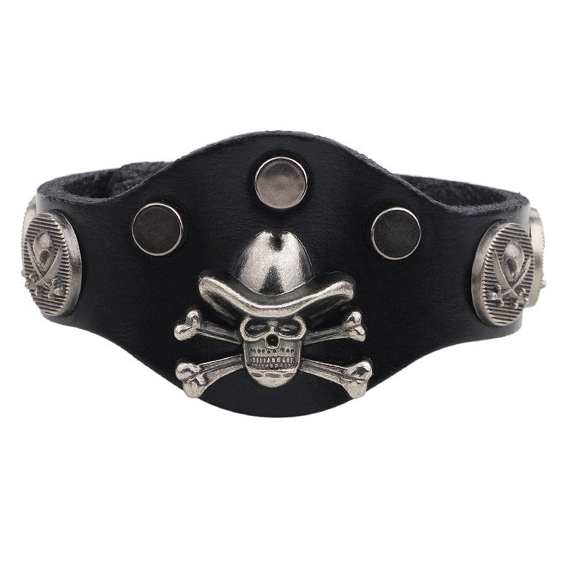 Personalized skull bracelet