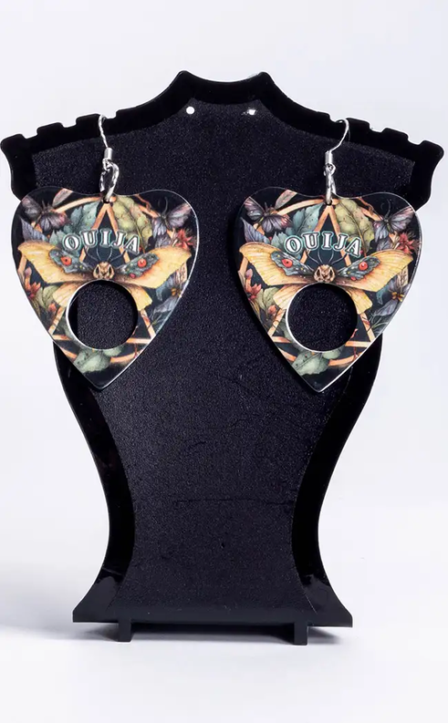 Planchette Earrings | Lunar Moth