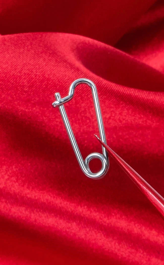 Safety Pin Earring
