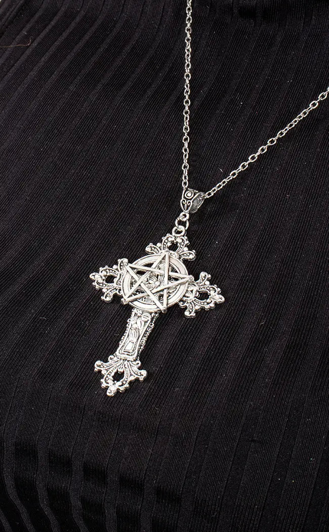 Hellfire Reign Necklace | Silver