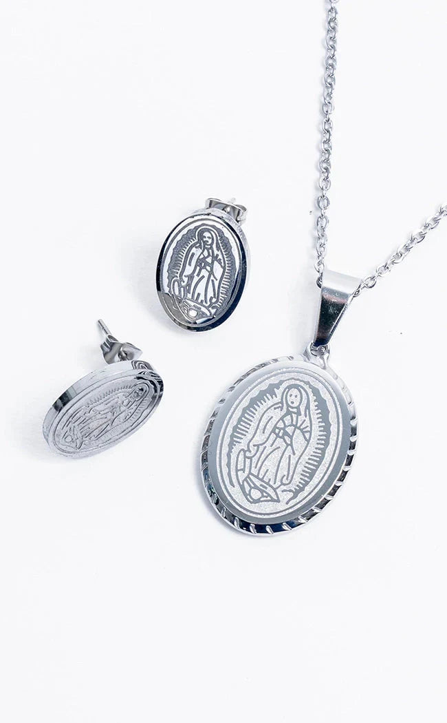 Holy Grail Necklace and Earrings Set